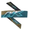 Bandana Aqua/Gold